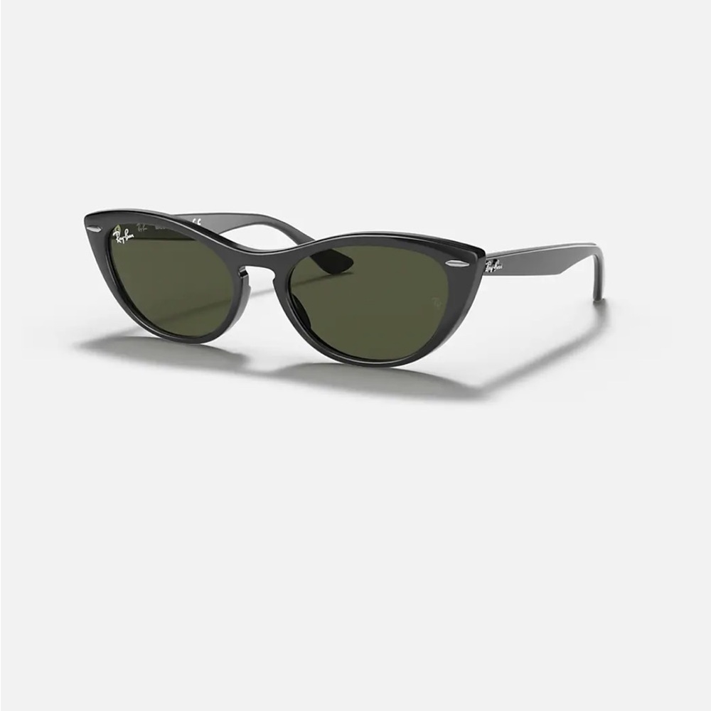Ray-Ban Nina Black Cat-Eye Sunglasses